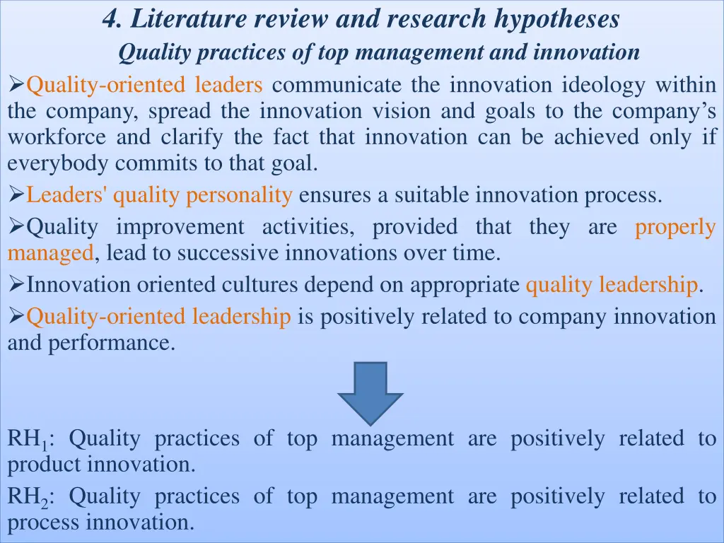 4 literature review and research hypotheses