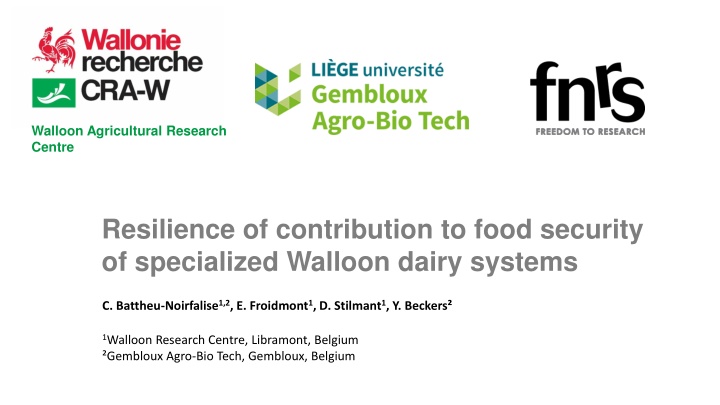 walloon agricultural research centre