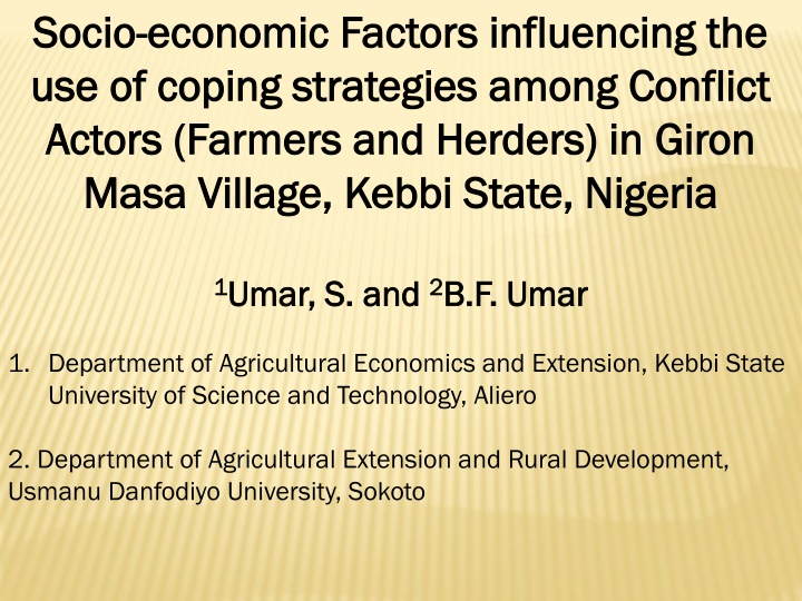 socio socio economic factors influencing