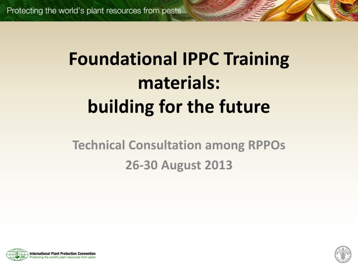 foundational ippc training materials building
