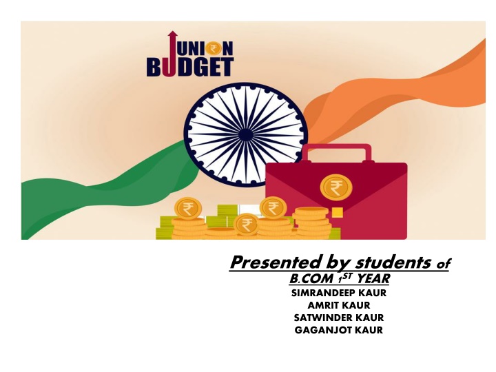 presented by students of b com 1 st year