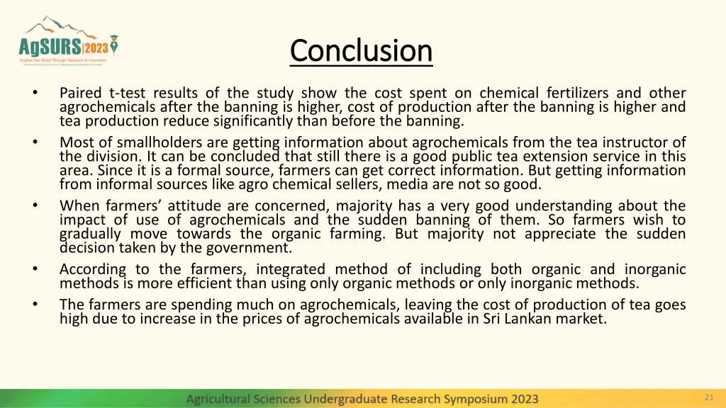 conclusion conclusion