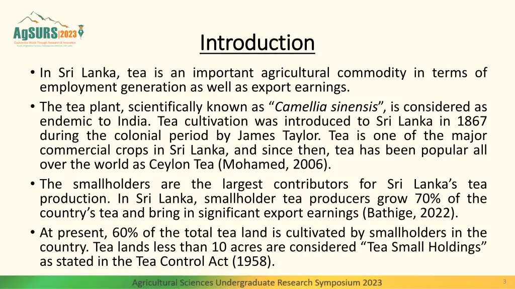 introduction introduction