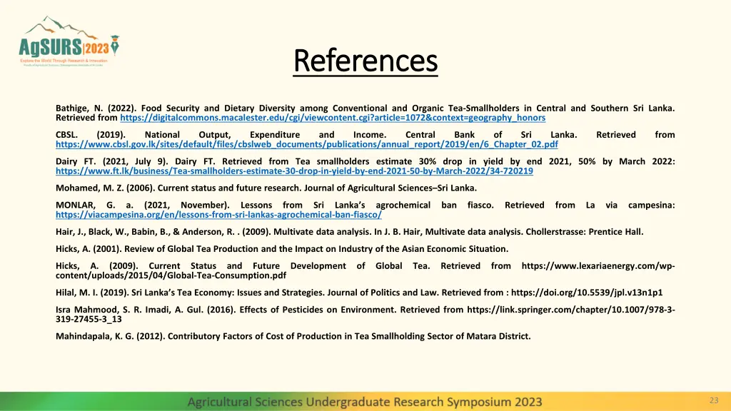 references references