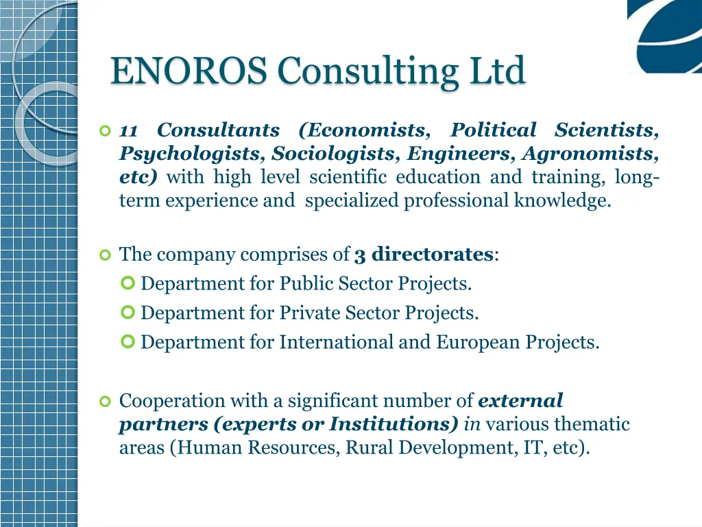 enoros consulting ltd 1
