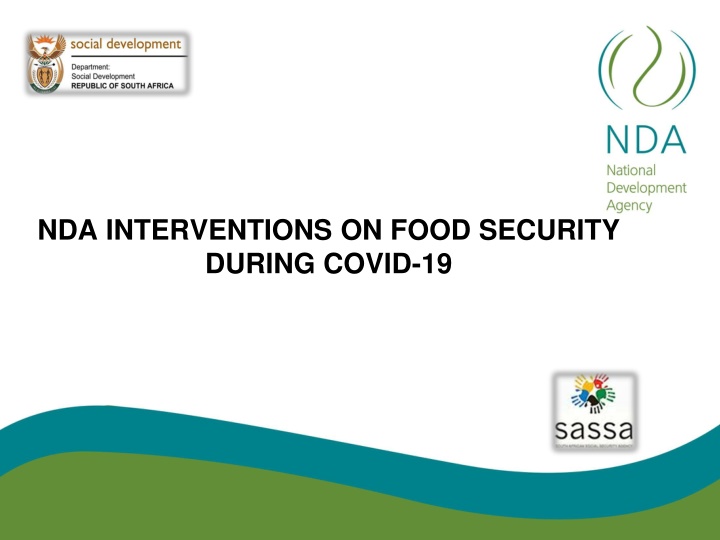 nda interventions on food security during covid 19