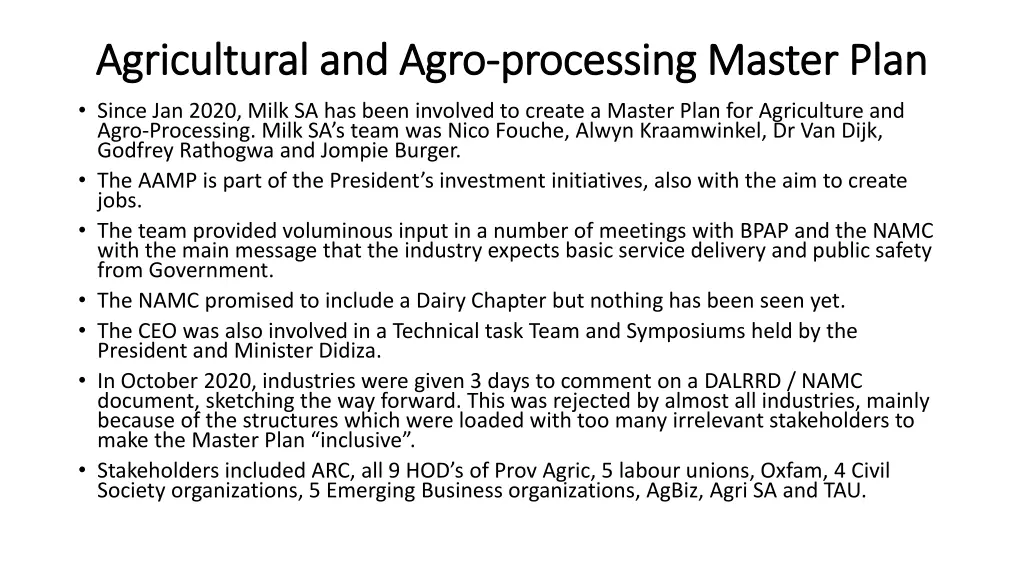 agricultural and agro agricultural and agro