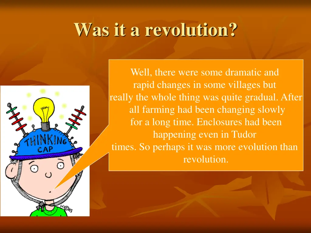 was it a revolution