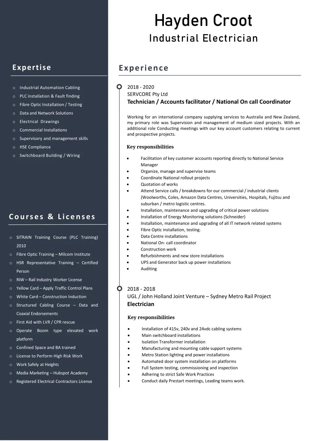 hayden croot industrial electrician 2