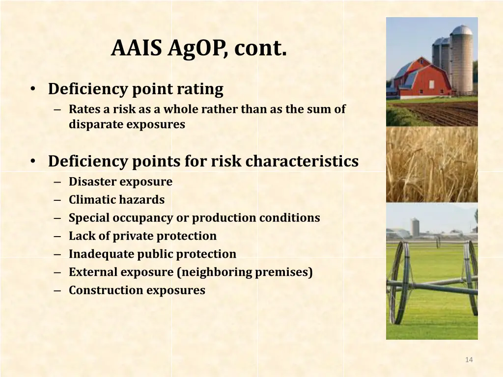 aais agop cont 1