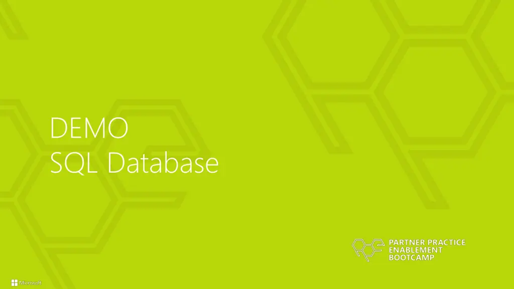 demo sql database