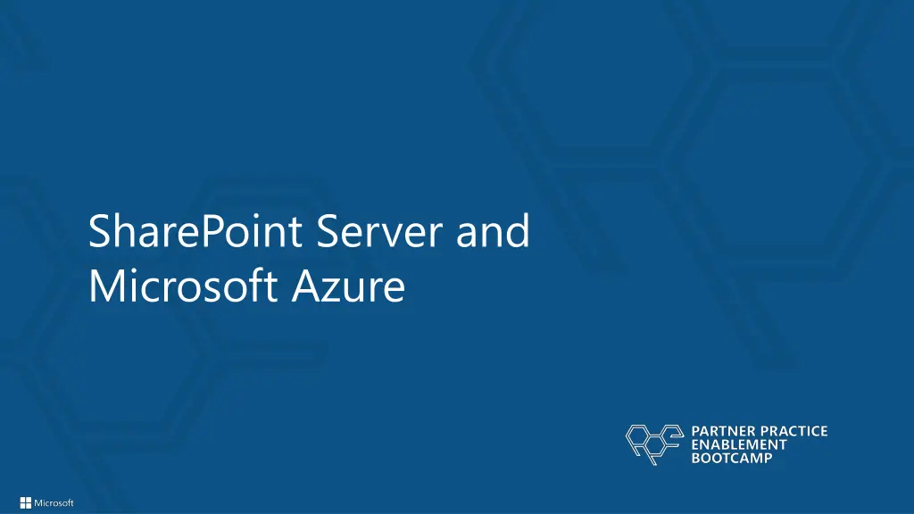sharepoint server and microsoft azure
