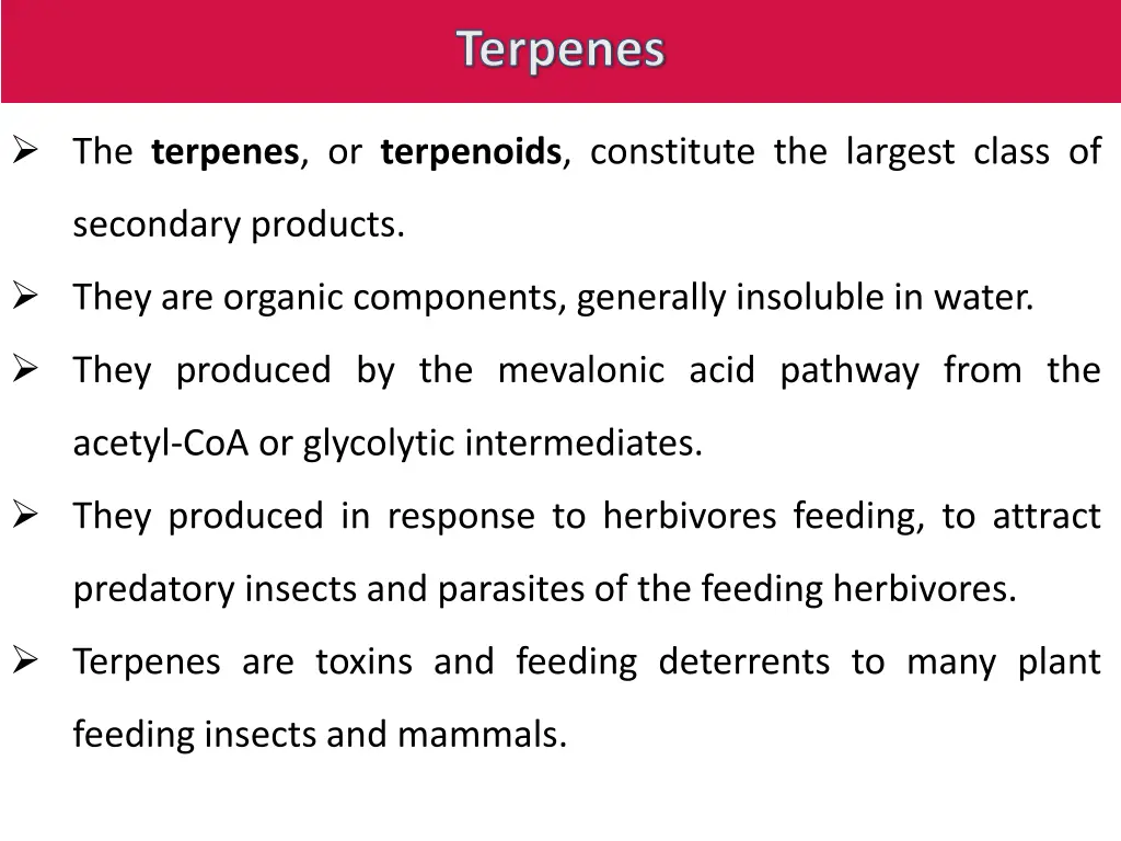 terpenes