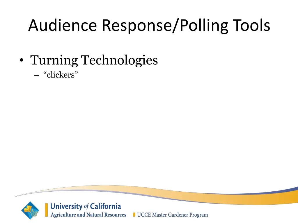 audience response polling tools