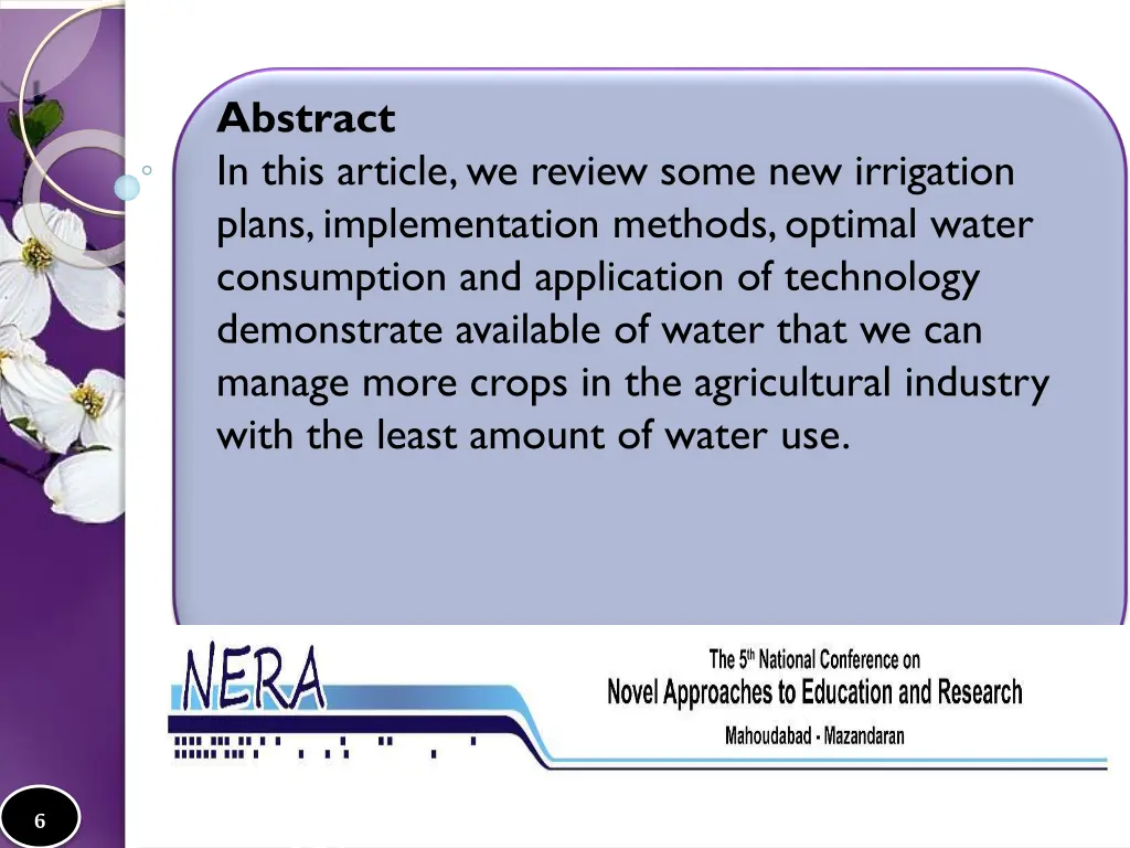 abstract in this article we review some