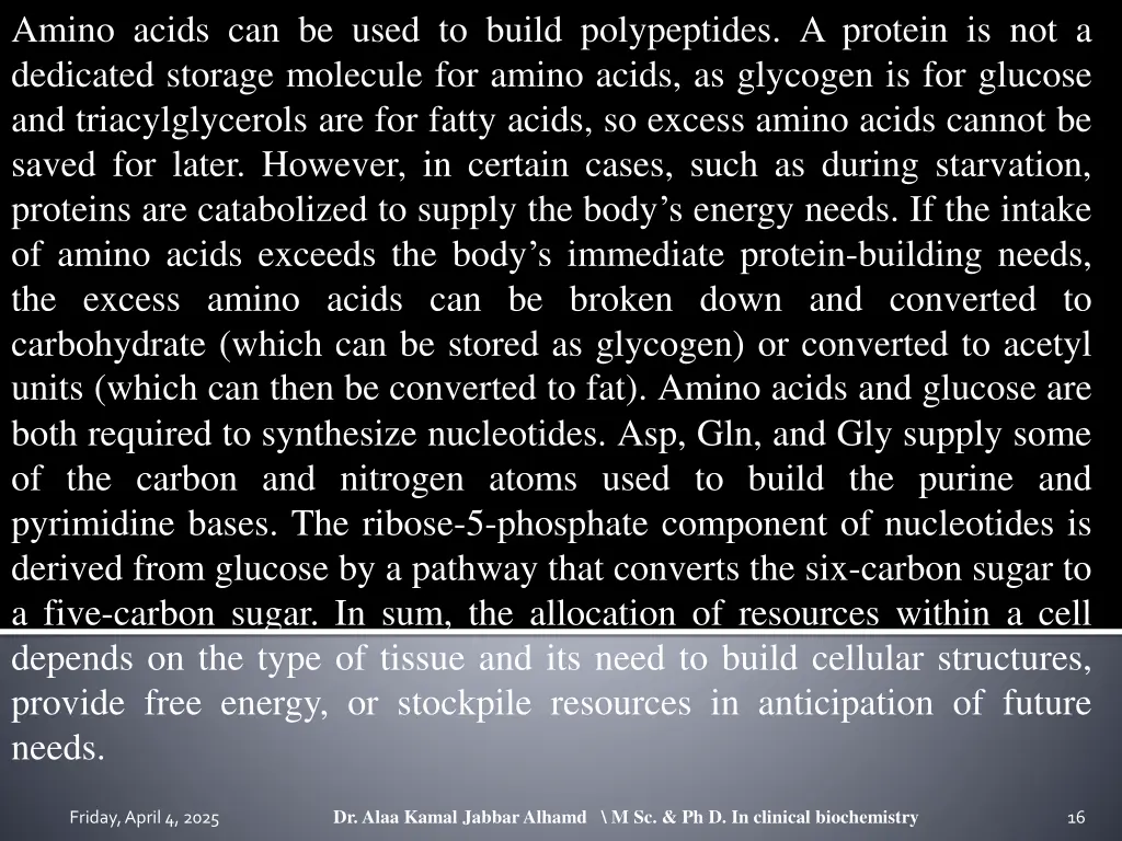 amino acids can be used to build polypeptides