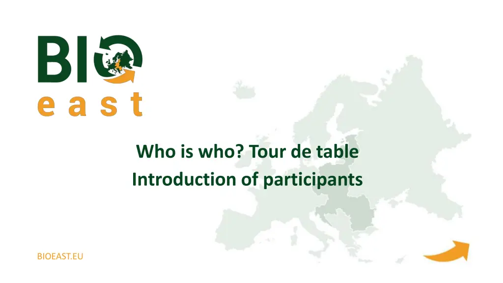 who is who tour de table introduction