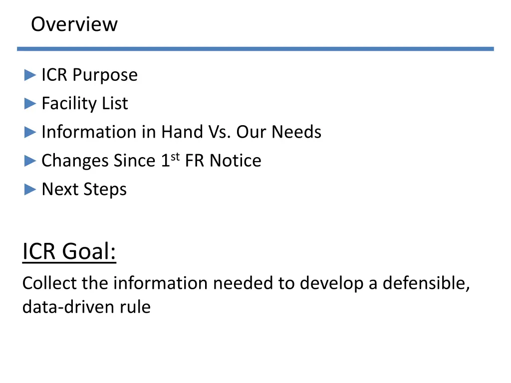 overview 1