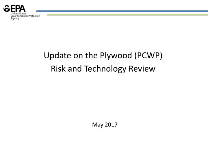 update on the plywood pcwp risk and technology