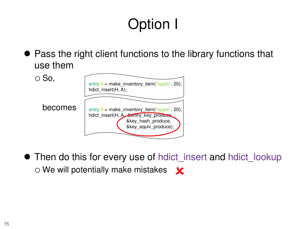 option i