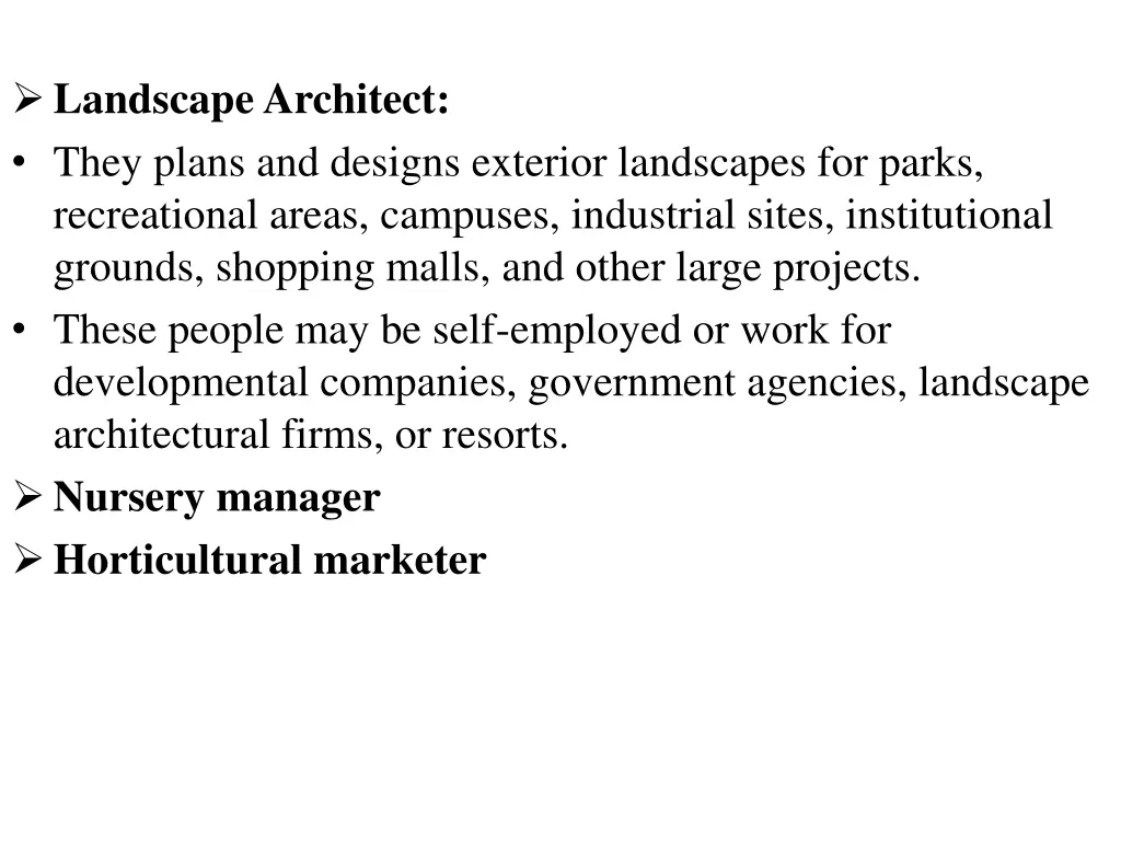landscape architect they plans and designs