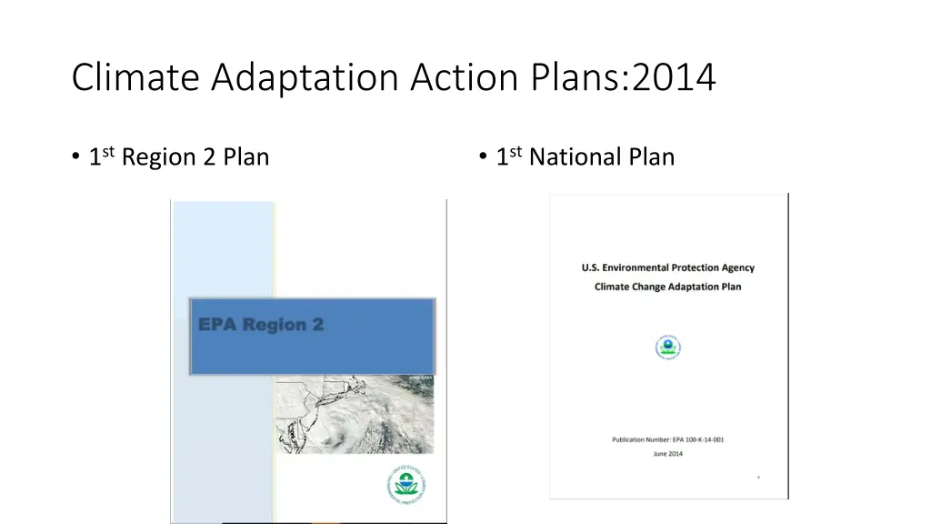 climate adaptation action plans 2014