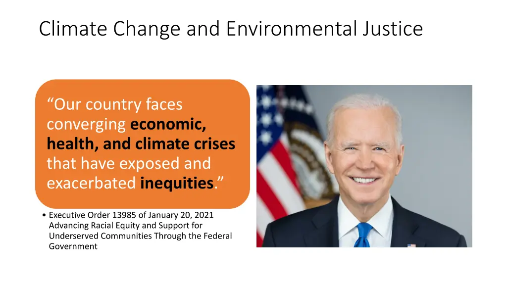 climate change and environmental justice