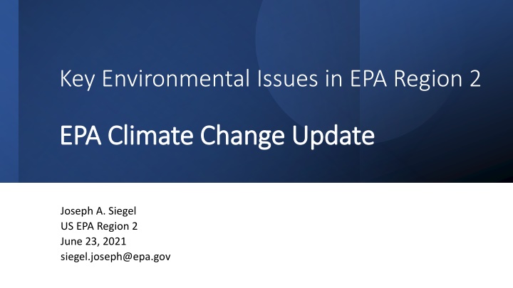 key environmental issues in epa region 2
