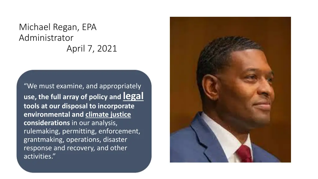 michael regan epa administrator