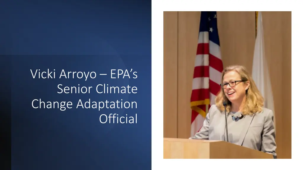 vicki arroyo epa s senior climate change