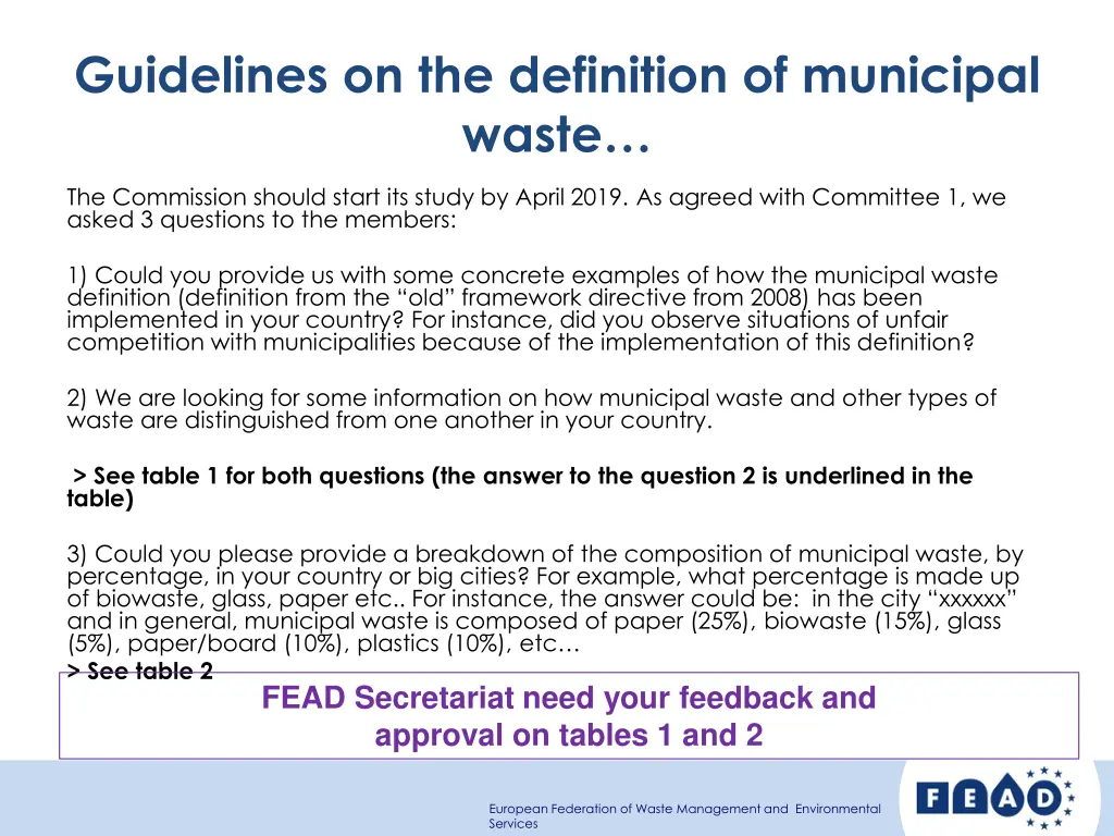 guidelines on the definition of municipal waste 1