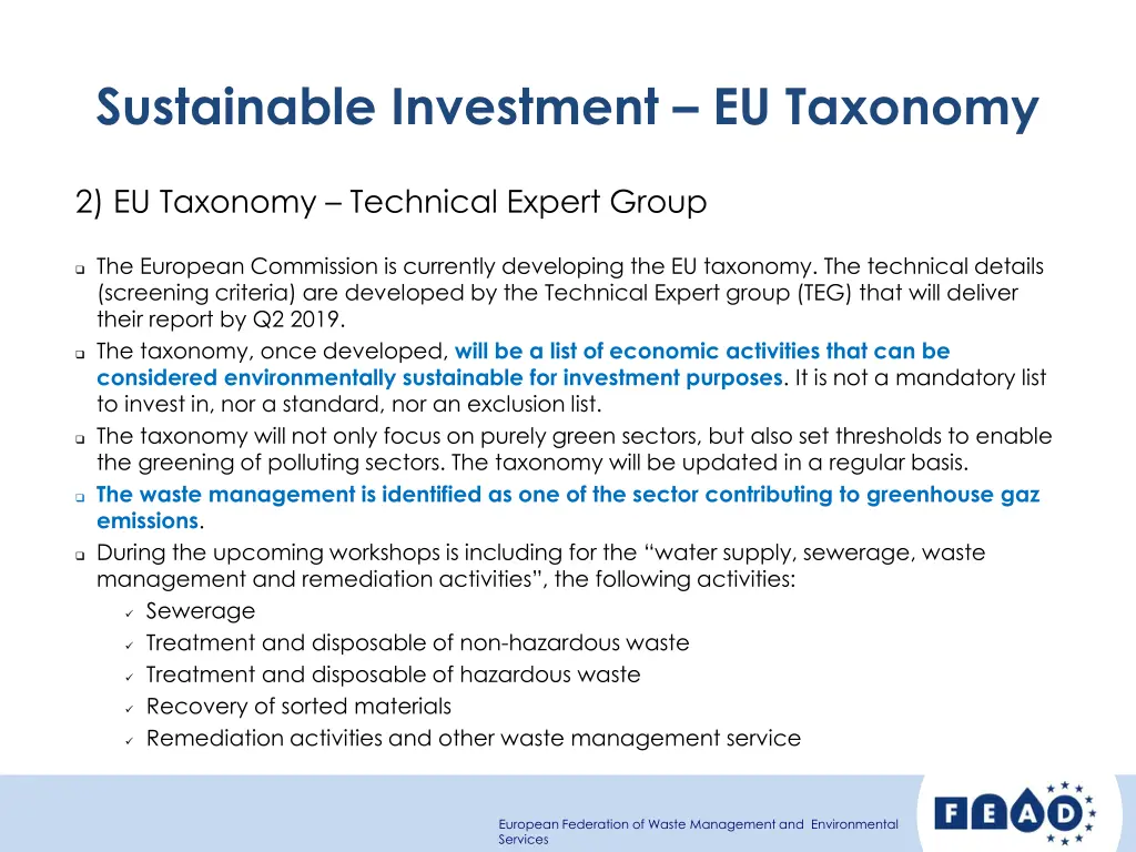sustainable investment eu taxonomy 4