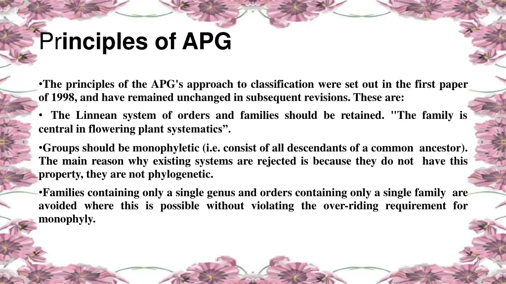 pr inciples of apg