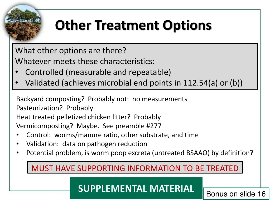 other treatment options