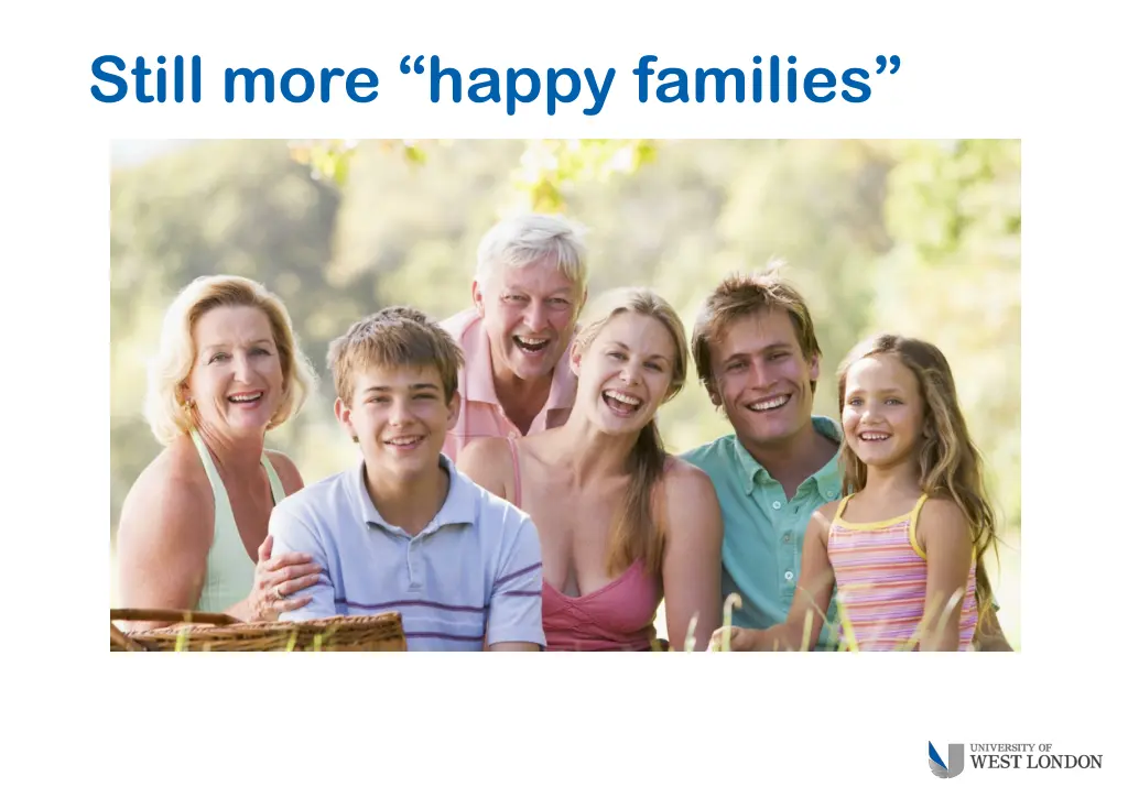 still more happy families