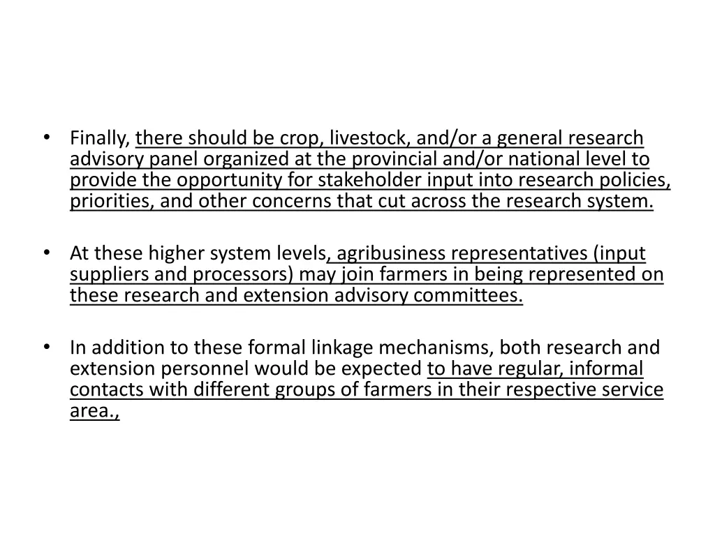 finally there should be crop livestock