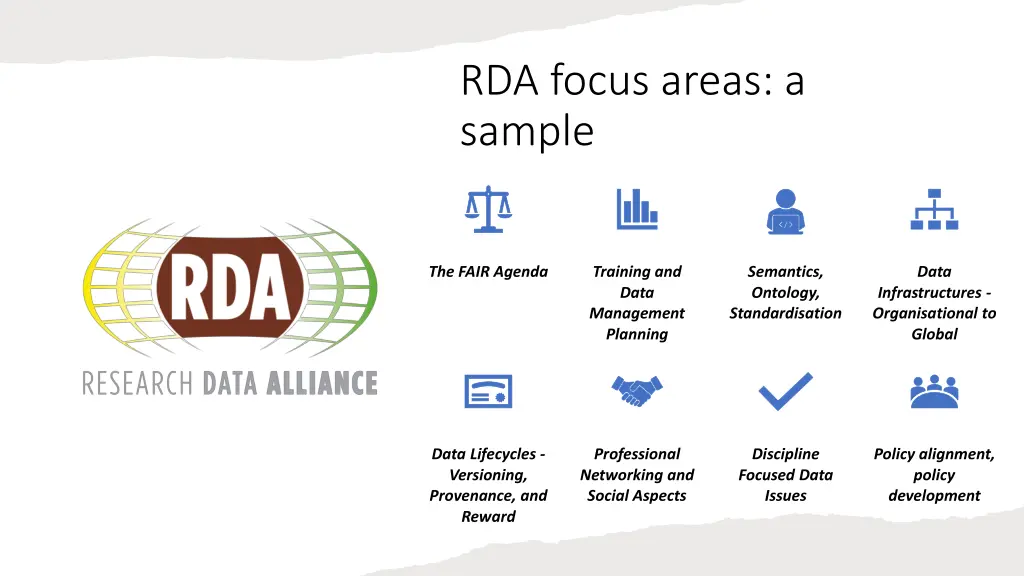 rda focus areas a sample