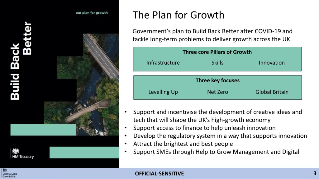 the plan for growth