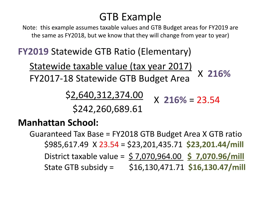 gtb example 1