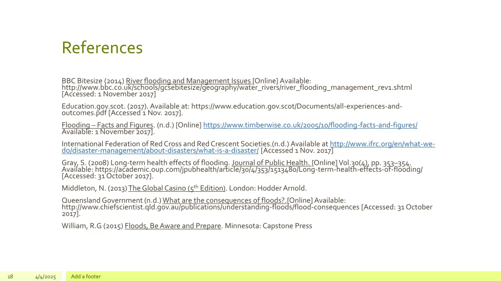 references