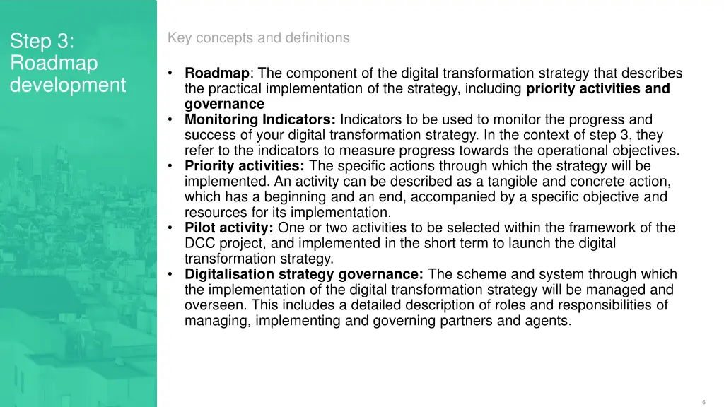 step 3 roadmap development 3