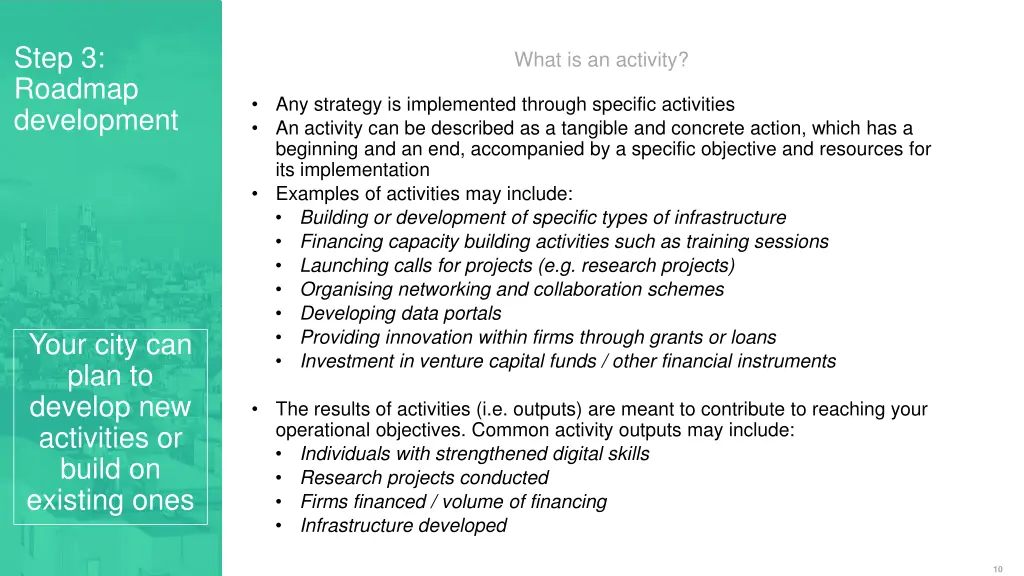 step 3 roadmap development 6