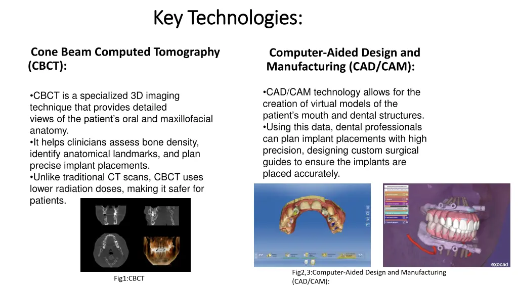 key technologies key technologies