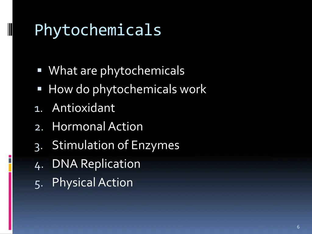 phytochemicals
