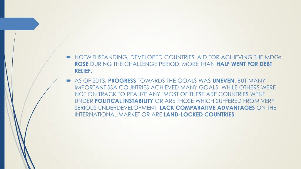notwithstanding developed countries