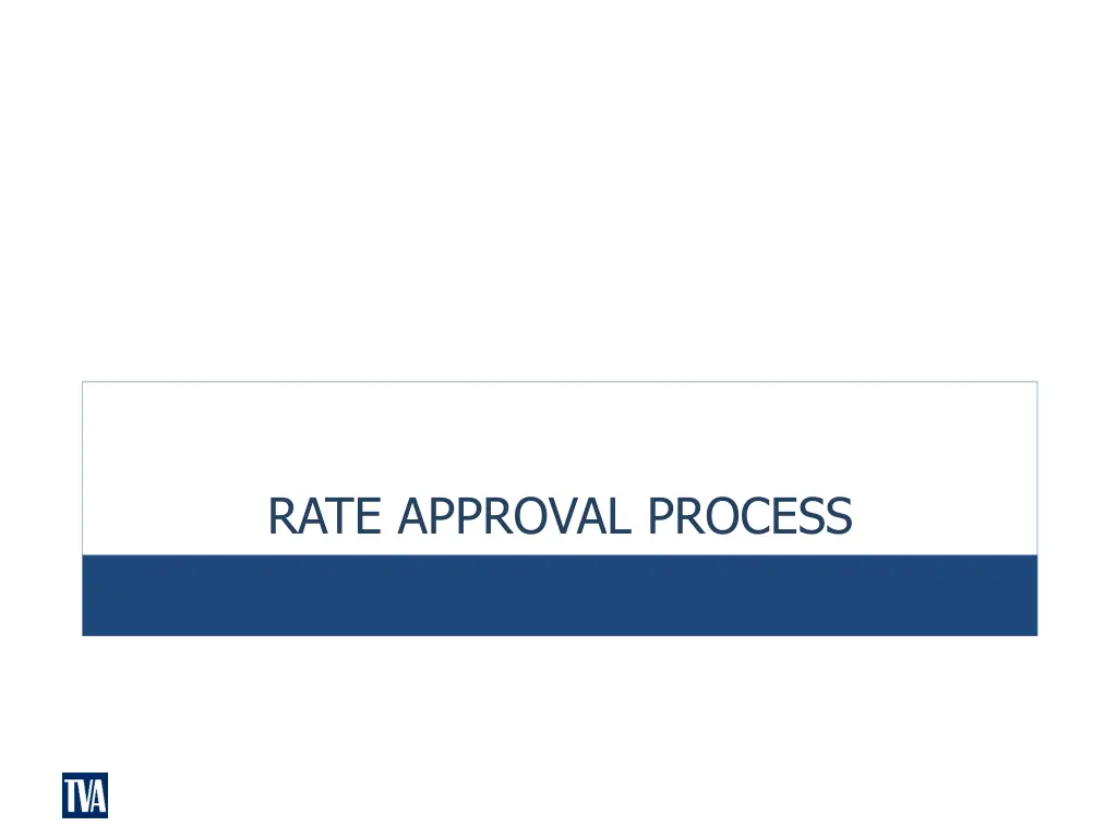 rate approval process
