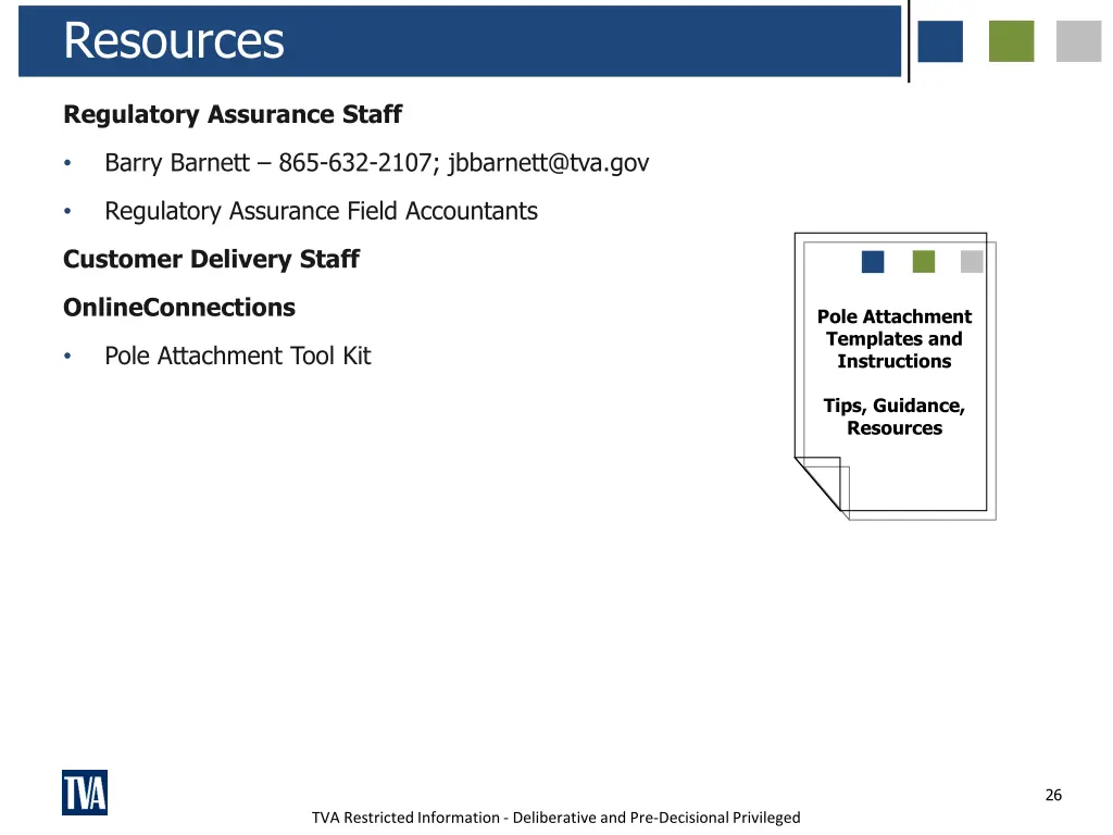 resources