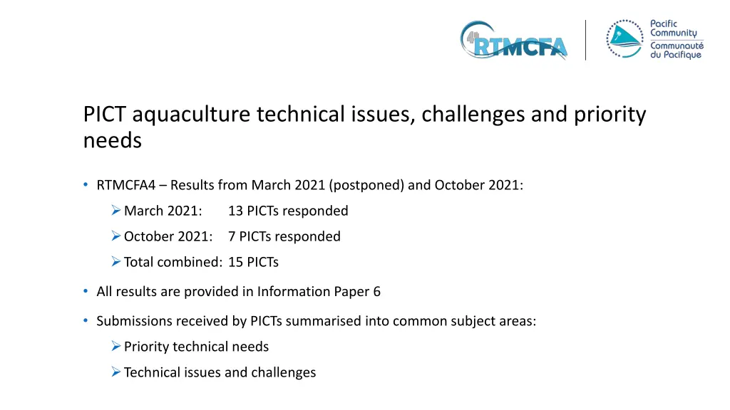 pict aquaculture technical issues challenges 1