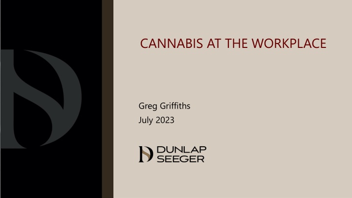 cannabis at the workplace