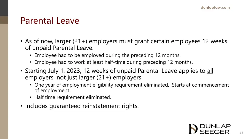 parental leave